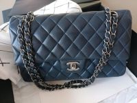 Chanel Timeless Double Flap Bag Medium, Navy Blue Hessen - Neu-Anspach Vorschau