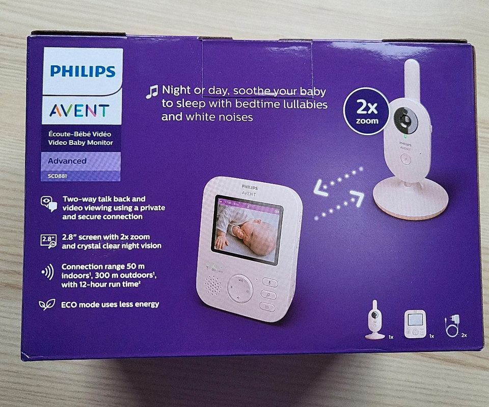 Philips Avent SCD 881 NEU !!! Babyfon in Herzogenrath