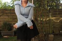 Blaue Orsay Strickjacke, Cardigan mit Reißverschluss, Grobstrick Nordrhein-Westfalen - Haan Vorschau