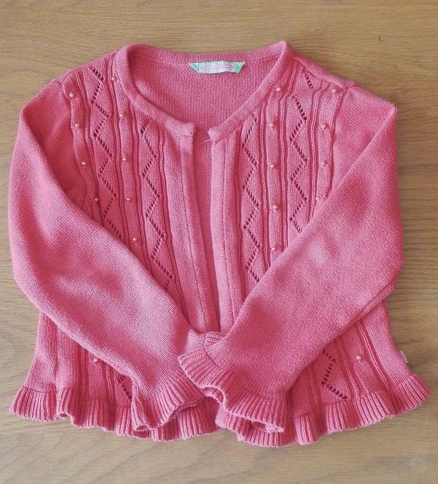 Mädchen Strickjacke 116 in Obernburg