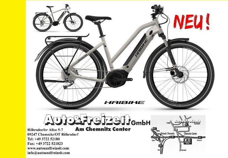 E-Bike HAIBIKE Trekking 3 High * Bosch Performance i500Wh * NEU in Röhrsdorf