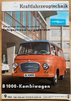 KFT Kraftfahrzeugtechnik DDR IFA B1000 W50 Simson L60 MZ Robur Bayern - Lindau Vorschau