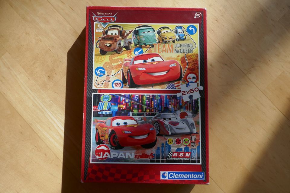 Cars Puzzle 2x60 Teile in Wehringen