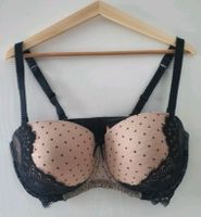 Hunkemöller BH 80E Schwarz/ Beige gepunktet Nordrhein-Westfalen - Saerbeck Vorschau