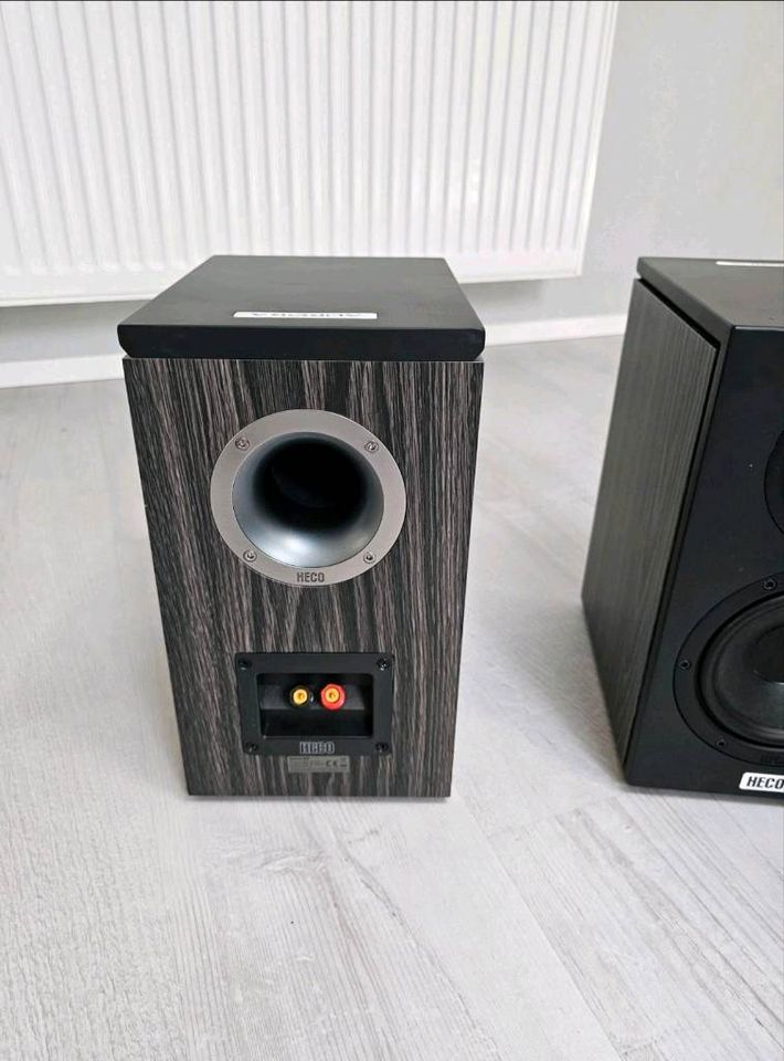 Heco Aurora 200 Regallautsprecher, Stereo Boxen Paar in Krunkel