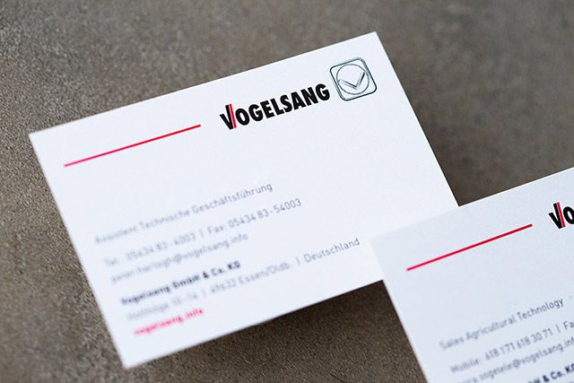 Visitenkarten Geschäftspapiere Flyer drucken | Grafikdesign in Quakenbrück