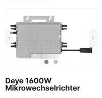 Deye Sun Wechselrichter 1600 G4 Nordrhein-Westfalen - Leverkusen Vorschau