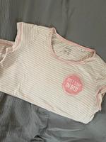 Damen gestreiftes Schlaf T-Shirt Nordrhein-Westfalen - Bünde Vorschau