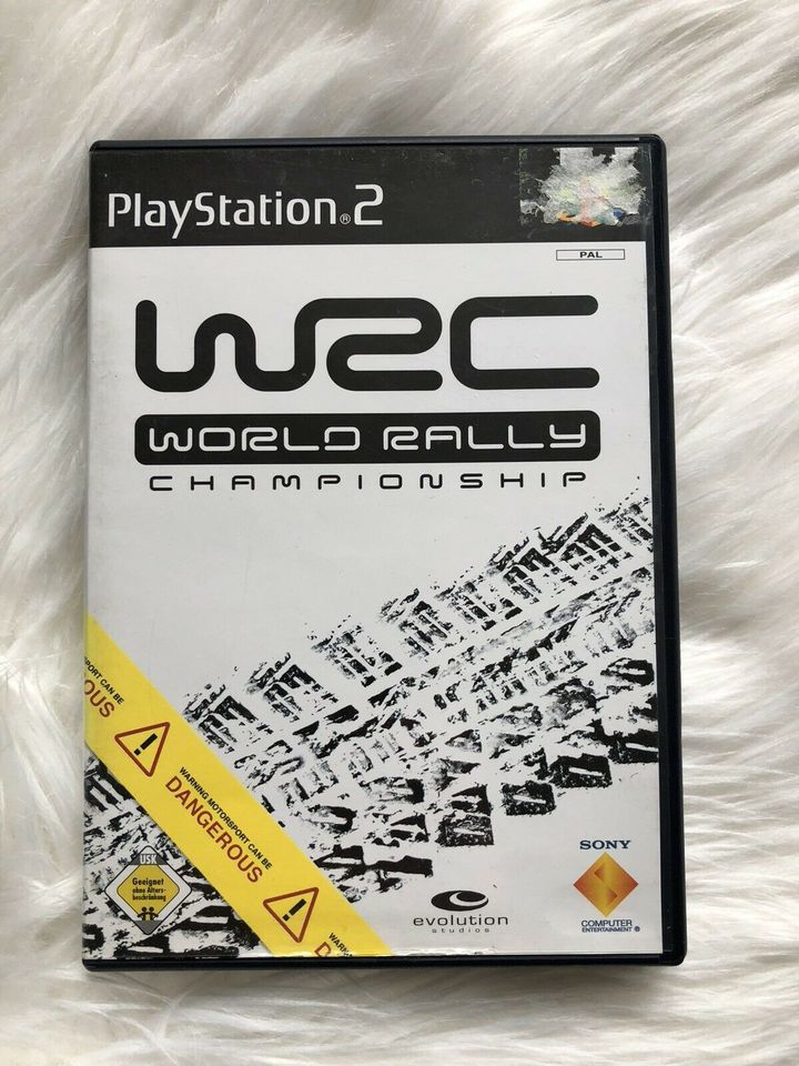 PS2 Spiel World Rally Championship in Nürnberg (Mittelfr)