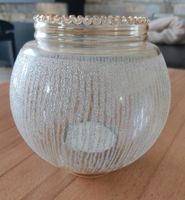 Gläser für Teelichter aus alten Lampenschirmen, 5 Stück vorhanden Saarland - Wadgassen Vorschau