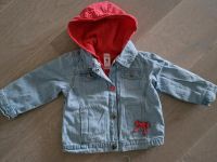 Baby Club Mädchen 2in1 Jeansjacke Blau & Hoodie Rot 80 Nordrhein-Westfalen - Erkrath Vorschau