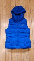 Hollister Jacke / Weste ärmellos blau Größe M Hessen - Flieden Vorschau