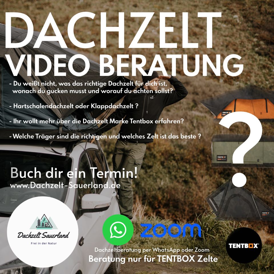 Dachzelt Kaufen - Mieten ⚠️ TENTBOX - Showroom - ab 22€ Mieten in Sundern (Sauerland)