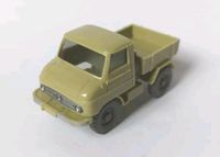 Wiking H0 1:87 #406 Mercedes Unimog grün-grau W.Germany Berlin - Charlottenburg Vorschau