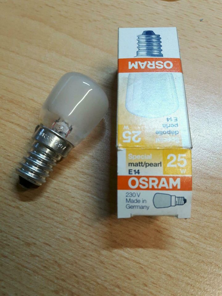 Glühlampe Backofen, Osram 25 Watt, E 14 in Hamburg