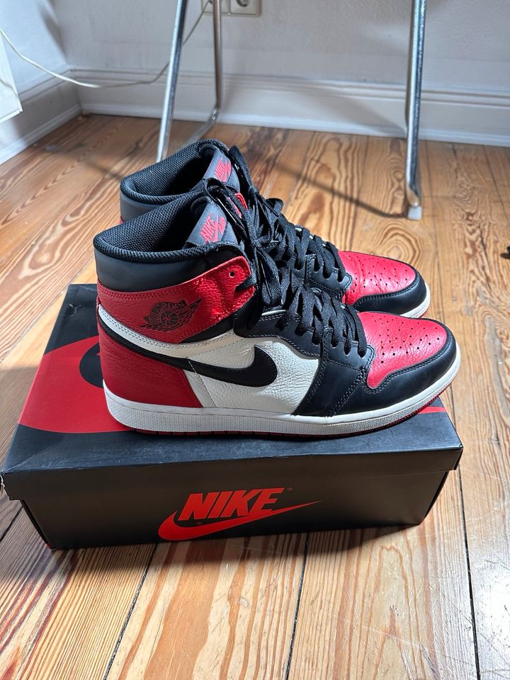 Nike Air Jordan 1 OG High Bred Toe / 47 / 12,5 / Chicago in Hamburg