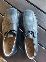 Herrenschuh Leder neu ungetragen mit Klettverschluss Sachsen - Annaberg-Buchholz Vorschau