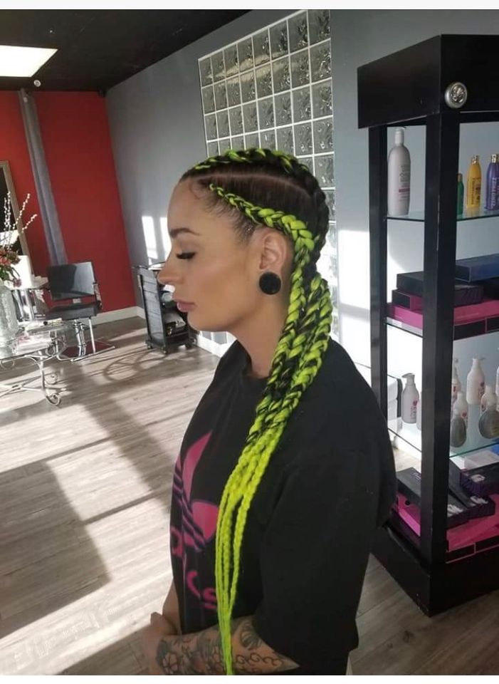 Cornrow dutch Braid Rasta crochet twist … in Berlin