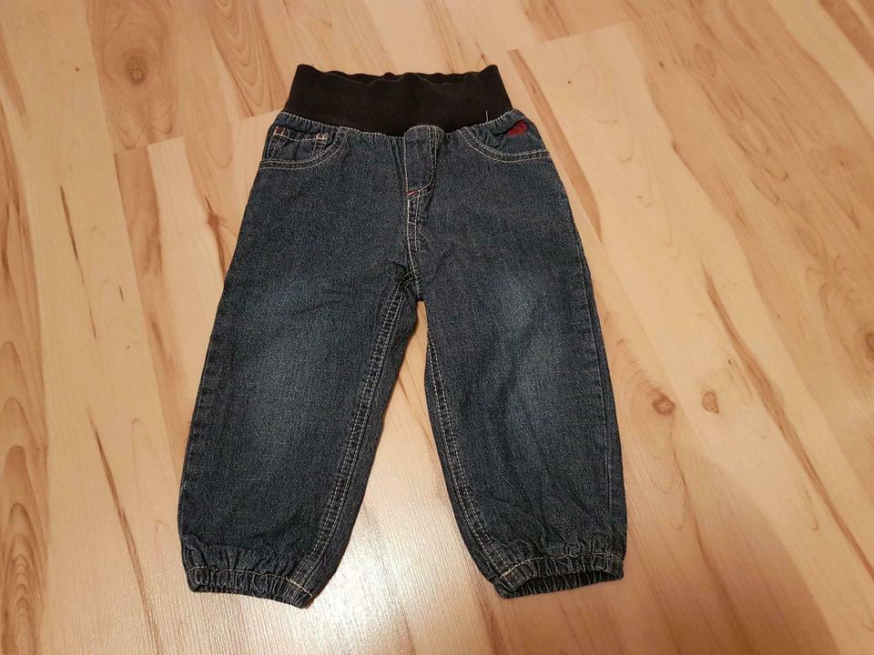 Jeans gefüttert von Topolino -- Gr. 80 in Schwepnitz