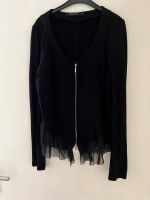 Cardigan Überwurf Blazer Gr L 42/44 schwarz Baden-Württemberg - Eggenstein-Leopoldshafen Vorschau