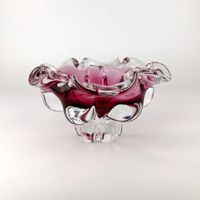 Vintage Vase Josef Hospodka Chřibská Sklo Glas Cranberry CZ Friedrichshain-Kreuzberg - Kreuzberg Vorschau