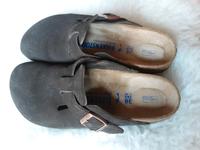 Birkenstock Boston,  Velourleder, Gr.38, schmal, Weichbettung Schleswig-Holstein - Wewelsfleth Vorschau