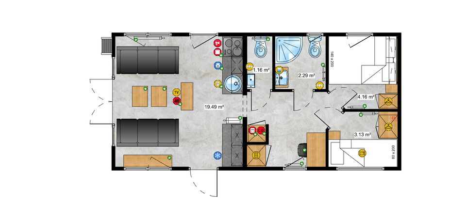 Mobilheim / Modulhaus / Tinyhaus Neu Winterfest Lark Malta KfW40 GeG konform in Gifhorn