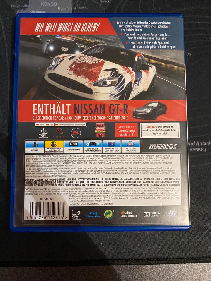 Need for Speed Rivals Limited Edition Ps4 in Osthofen