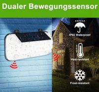 LED Solarleuchte mit Bewegungsmelder Außen Fluter Sensor Strahler Hessen - Bebra Vorschau