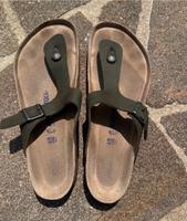 Birkenstock Gizeh khaki 45 neuwertig Bayern - Garmisch-Partenkirchen Vorschau