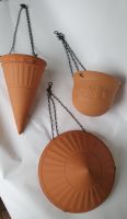 Dekorative Blumenampeln Terracotta drei Stück Frankfurt am Main - Harheim Vorschau