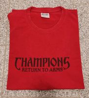 T-Shirt XL rot CHAMPIONS RETURN TO ARMS - TANTALIA Baden-Württemberg - Schelklingen Vorschau