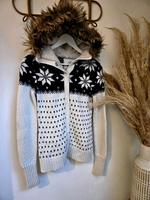 Norweger Strickjacke mit Kapuze & Teddyfutter Bayern - Simbach Vorschau