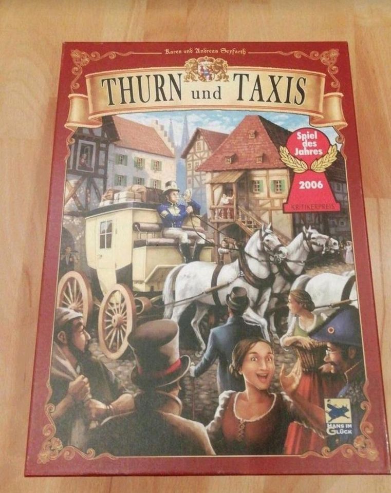 Gesellschaftsspiel Thurn und Taxis - Spiel des Jahres 2006 in Forchtenberg
