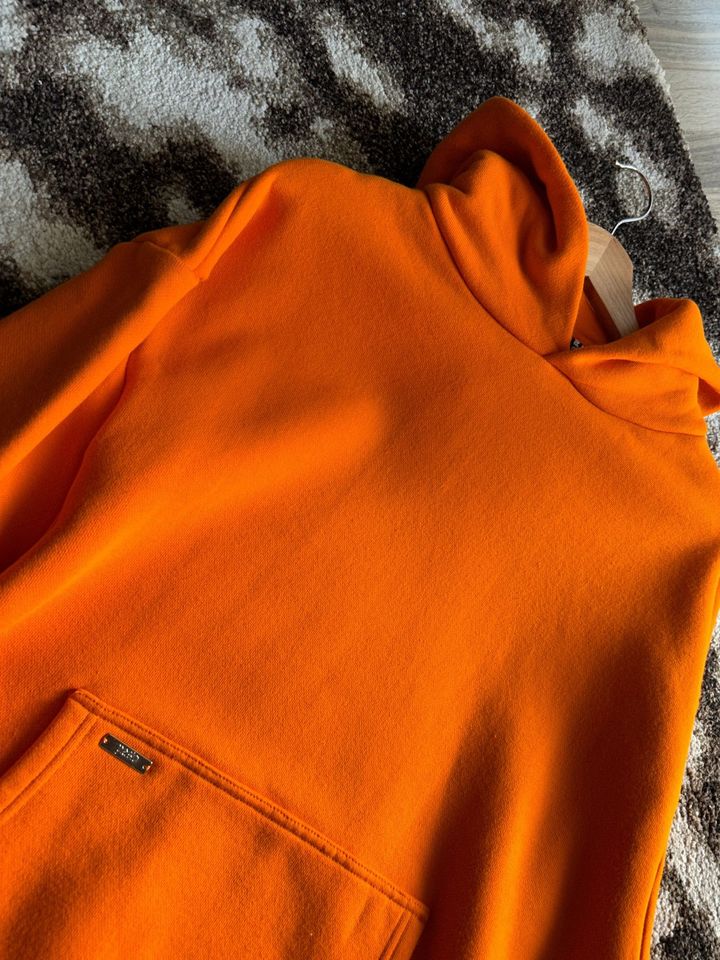 Peso Raws Hoodie Kapuzenpullover „Safety Orange" Größe S NEU in Wetter (Ruhr)