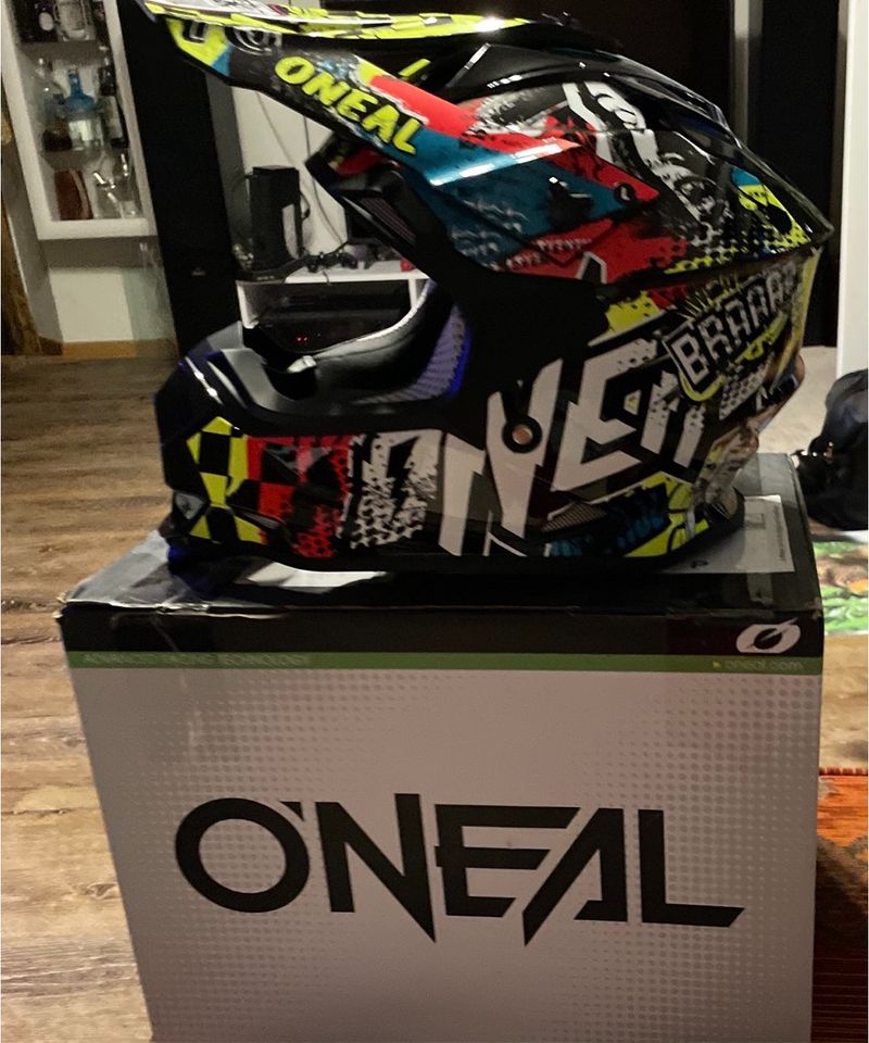 Kinder Helmet Helm O’Neal Motocross Enduro - NEU!! Cool!! in Mauchenheim