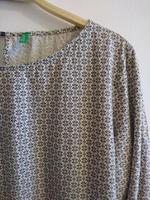 Benetton Kleid langarm XL / XXL / 44 Kleingemustert Hessen - Hünstetten Vorschau
