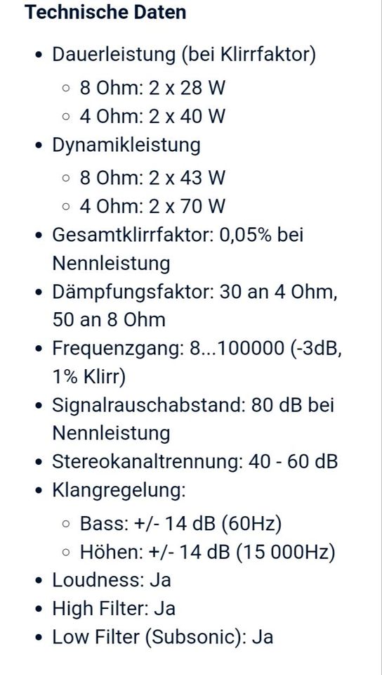 Saba Vintage Verstärker MI 212/fast Mint in Ratingen