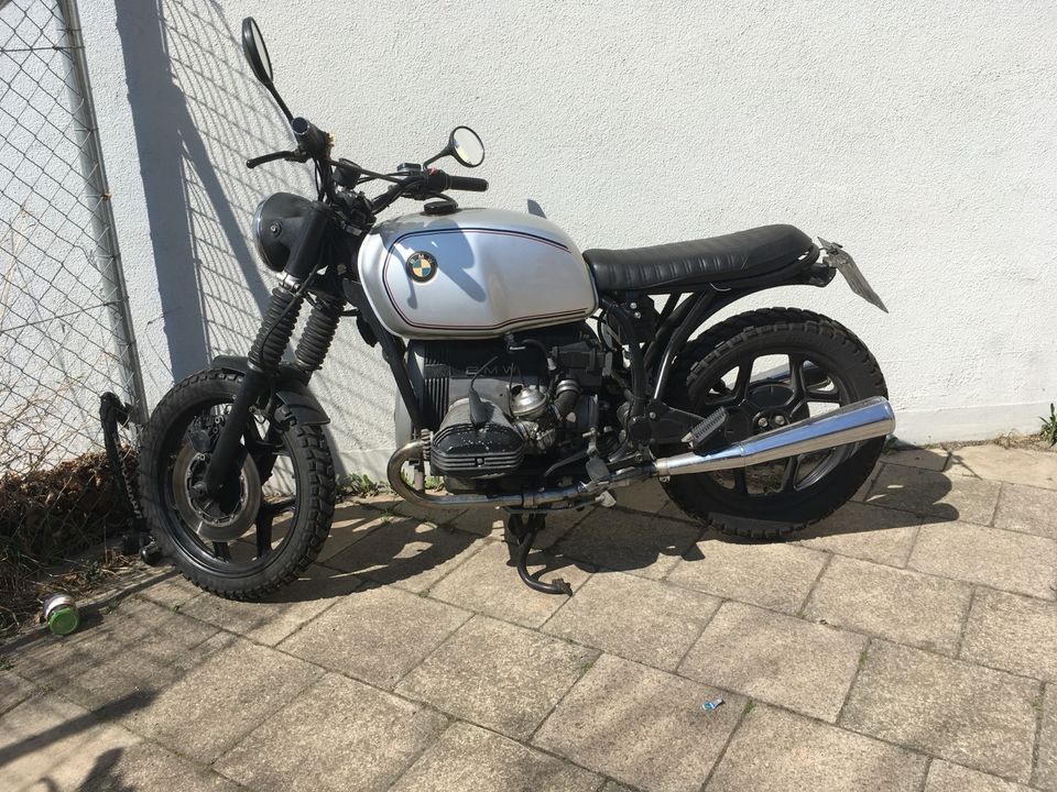 BMW R65 Scrambler Bobber Cafe Racer Custom Bike in München