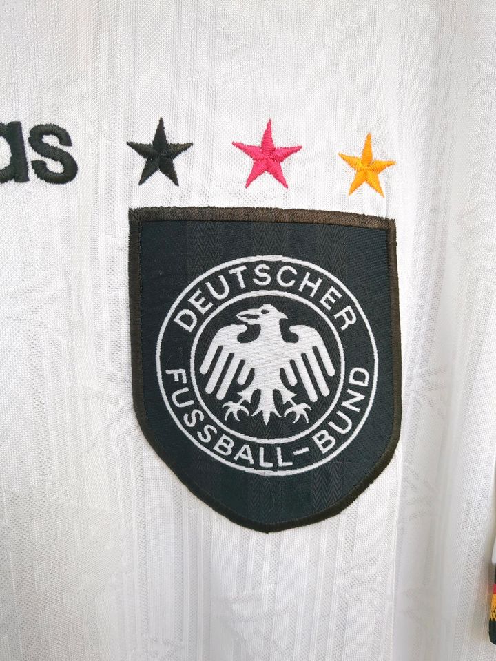 Adidas DFB Deutschland Trikot EM 1996 Größe XXL Klinsmann in Leipzig