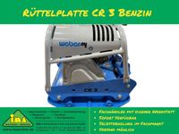 Rüttelplatte Weber CR 3 Benzin Verdichter CR3 NEU Bodenverdichter Straßenbau Landschaftsbau Baumaschine Vibrationsstampfer Versandkostenfrei innerhalb Deutschlands Bayern - Rednitzhembach Vorschau