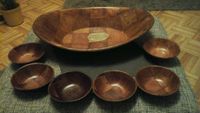 ♣❤♣ALTES 60 GER /70 GER JAHRE FORMOSA WOOD SCHALEN - SET♣❤♣ Nordrhein-Westfalen - Overath Vorschau