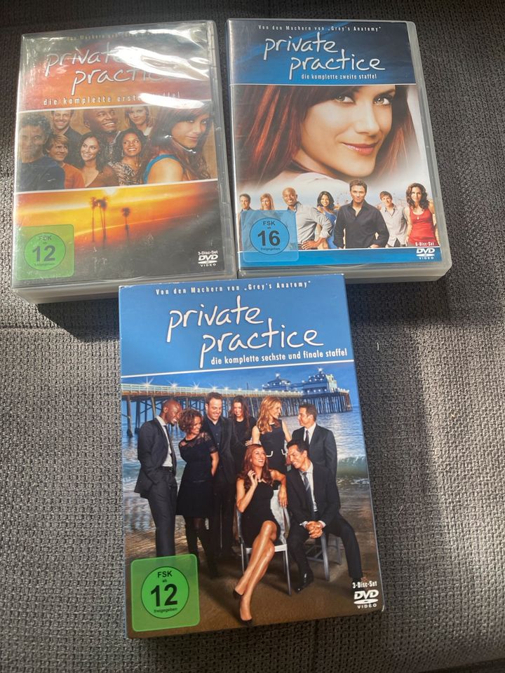 DVD Serie Private Practice Staffel1,2 und Finale Staffel 6 in Hamburg