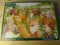 Falcon de luxe Puzzle 1.000 Teile Anne Searle The Alpaca Farm Hamburg-Mitte - Hamburg Billstedt   Vorschau