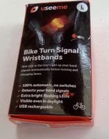 Blinker für Radler: "Useeme" Bicycle Indicator Wristbands Dresden - Großzschachwitz Vorschau