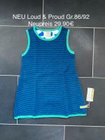 Neu Loud + Proud Kleid Gr. 86 92 Robbe blau Bio Baumwolle Niedersachsen - Bohmte Vorschau