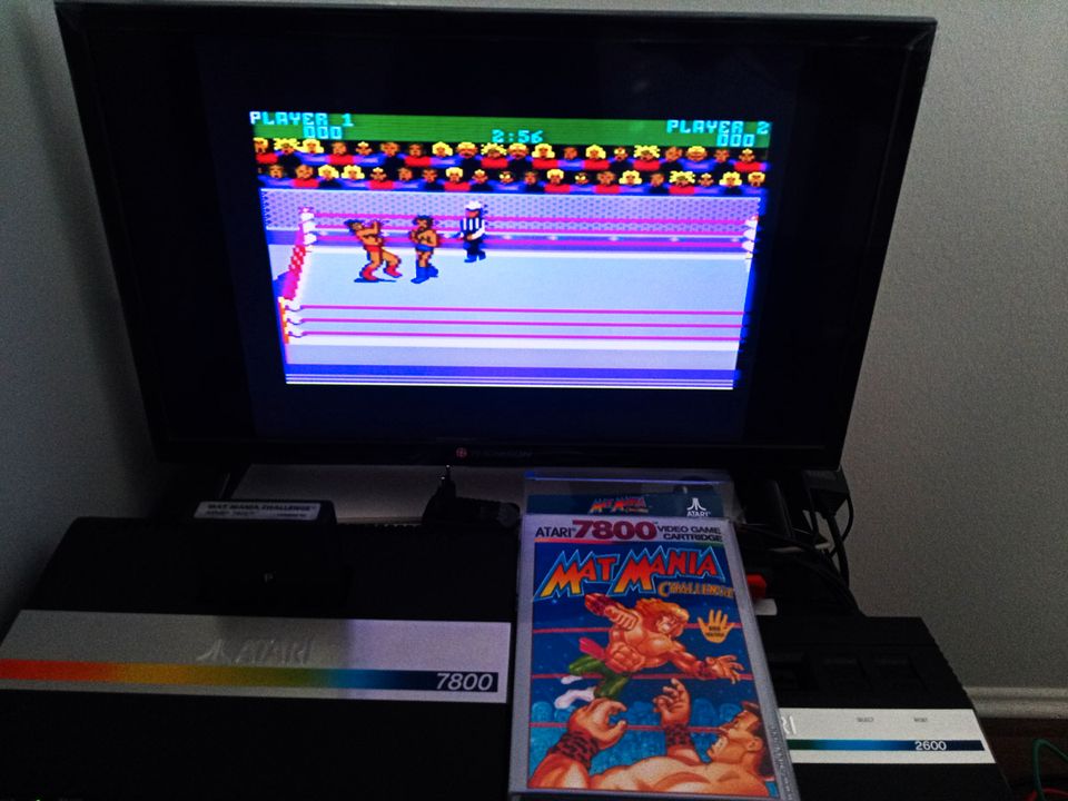 Atari 2600+ / 7800 Spiel Mat Mania Challenge inkl. Box + Karte in Köln