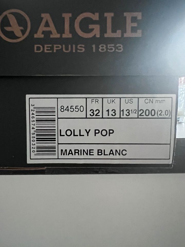 NEU - Aigle Lolly Pop - NEU - Marine - Gr.32 in Seevetal