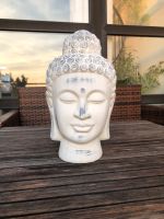 Schöner XXL Buddha Kopf, 30 cm groß aus Ton weiß Köln - Nippes Vorschau