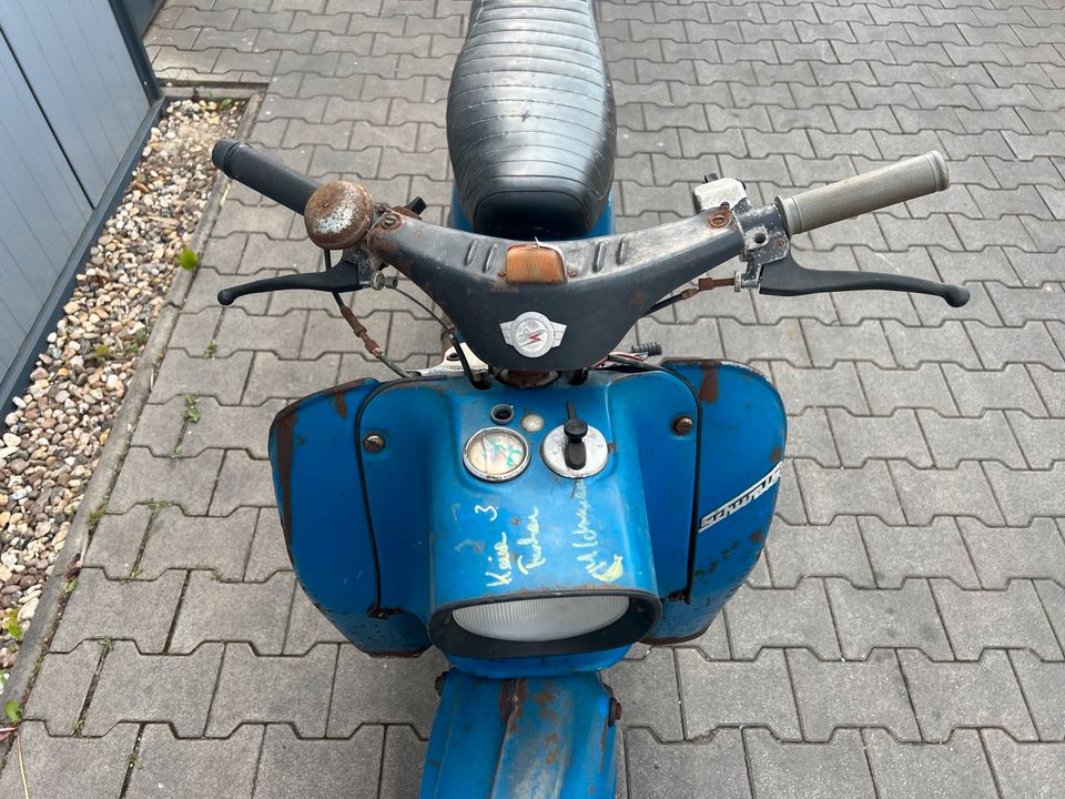 Simson Schwalbe KR51/2 KR51 1981 Moped Mofa Roller D39 in Osterweddingen